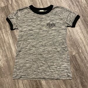 PINK grey T-SHIRT